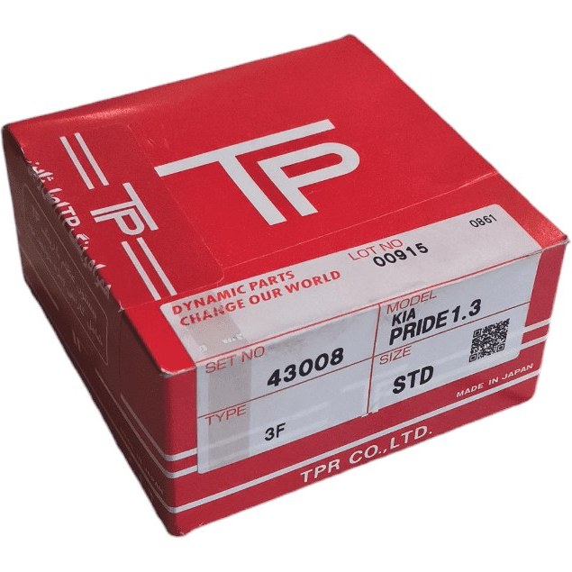 رینگ استاندارد STD پیستون موتور پراید TP برند عظام